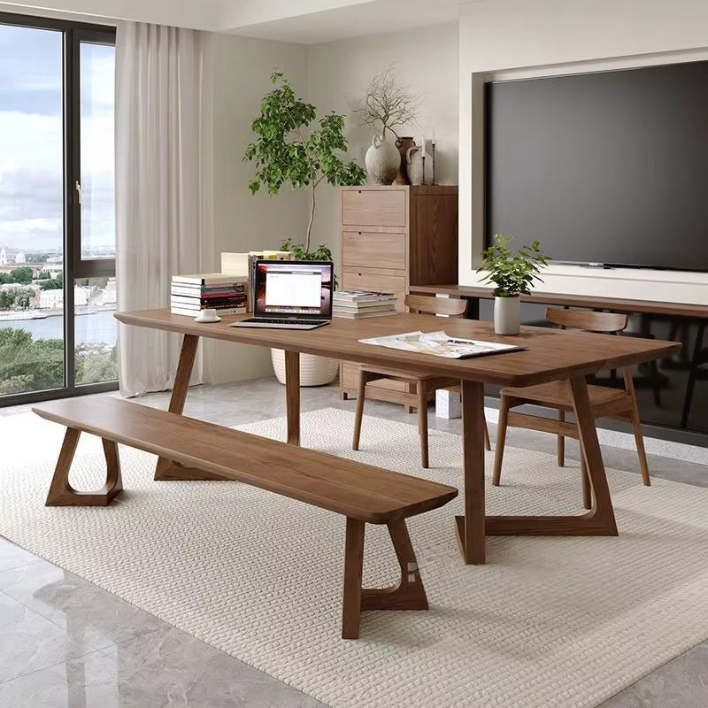 A stylish wooden coffee table for modern homes
