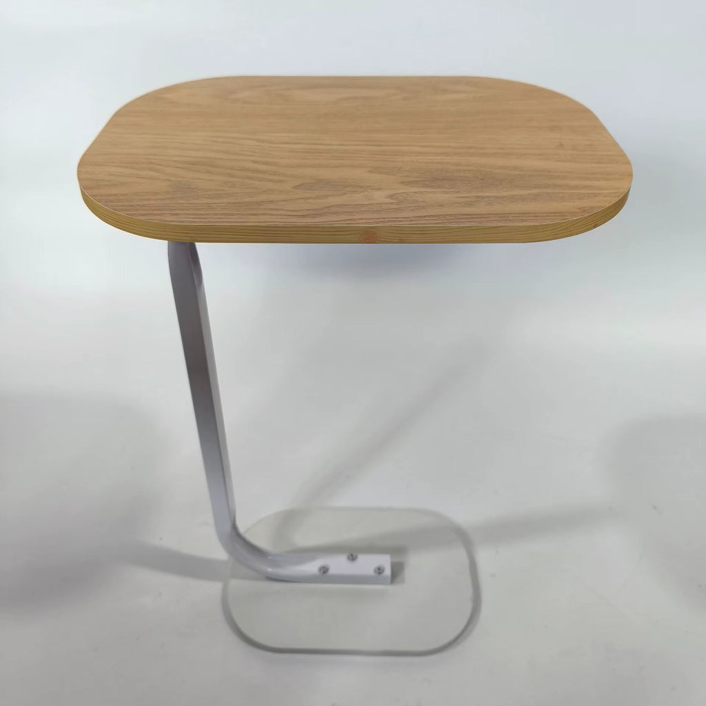 A salon table with a distinctive geometric design.